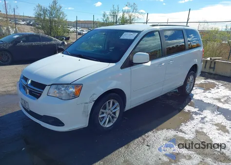 2016 Dodge Grand Caravan Sxt from USA, damaged, VIN 2C4RDGCG8GR318462